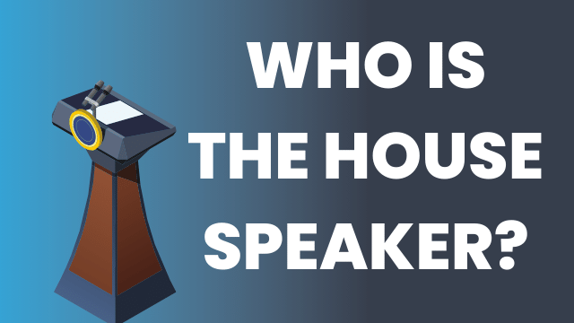 Who is The House Speaker?